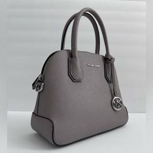 Michael Kors medium handbag in grey leather